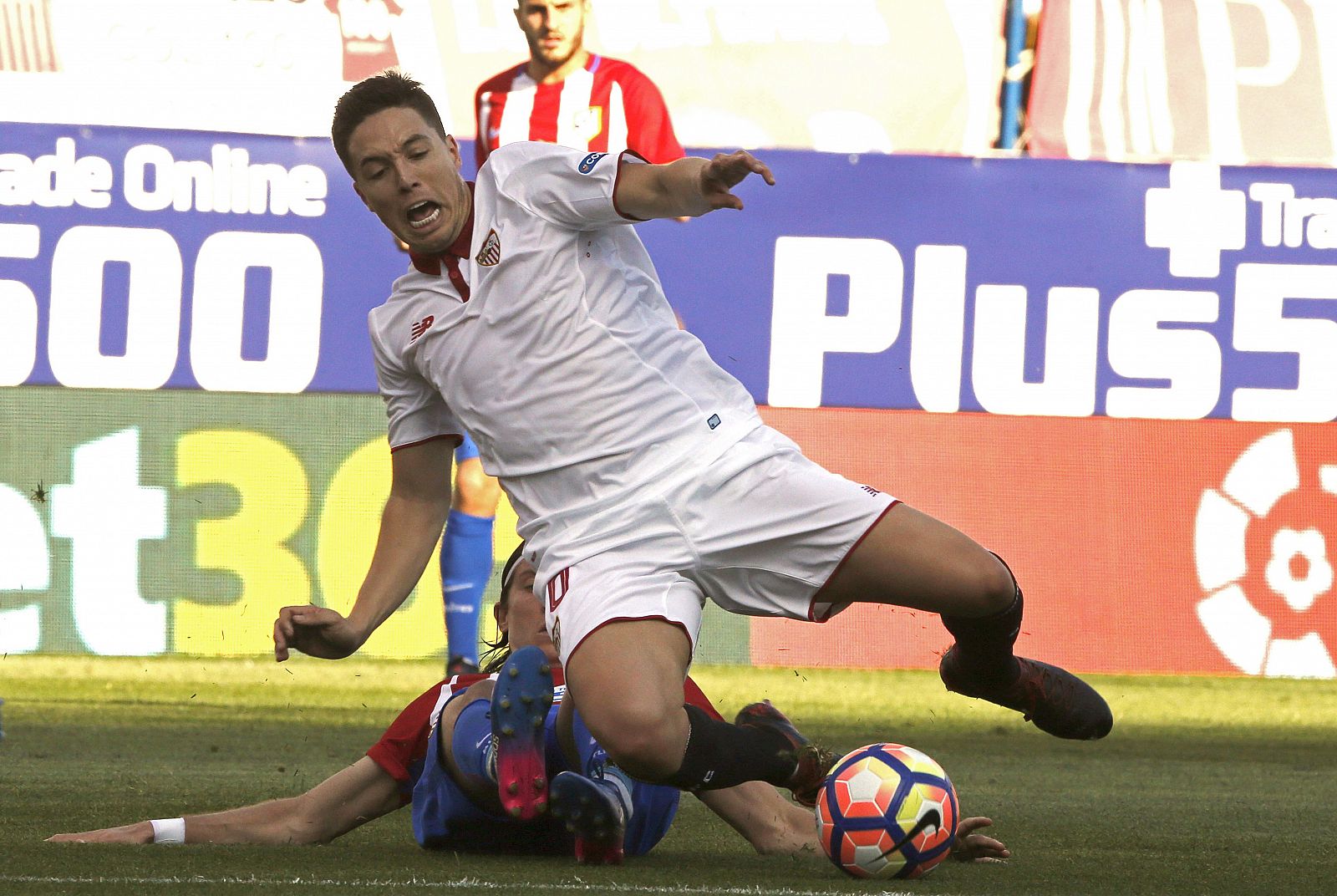 Foto de archivo de Nasti durante su etapa con el Sevilla.