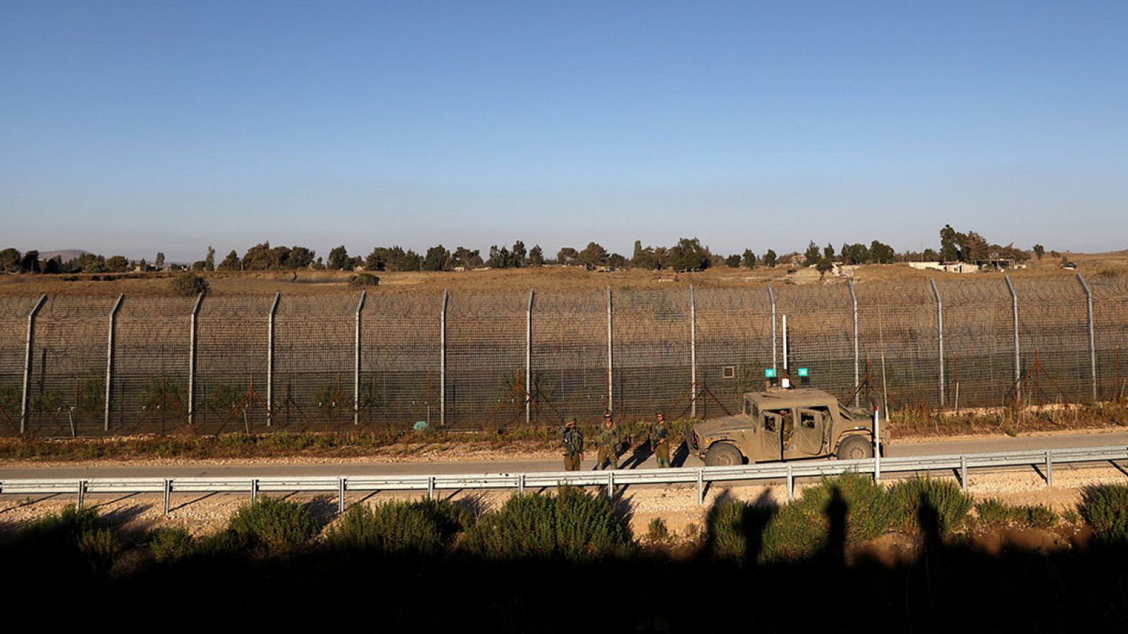 Imagen de archivo: línea de cese el fuego entre Israel y Siria en los Altos del Golán