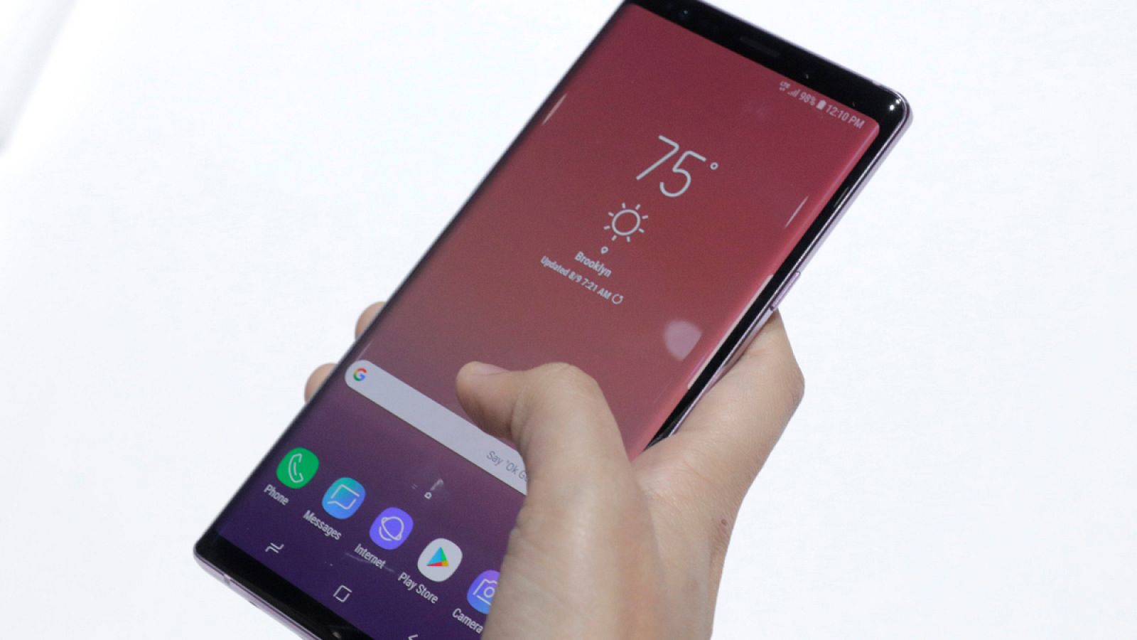 Samsung ha presentado su Galaxy Note9, una nueva generación de su 'phablet'.