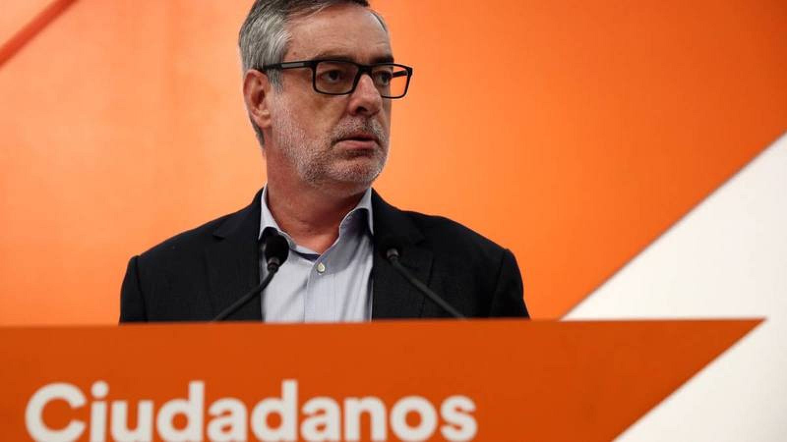 Rueda de prensa del secretario general de Cs, José Manuel Villegas.