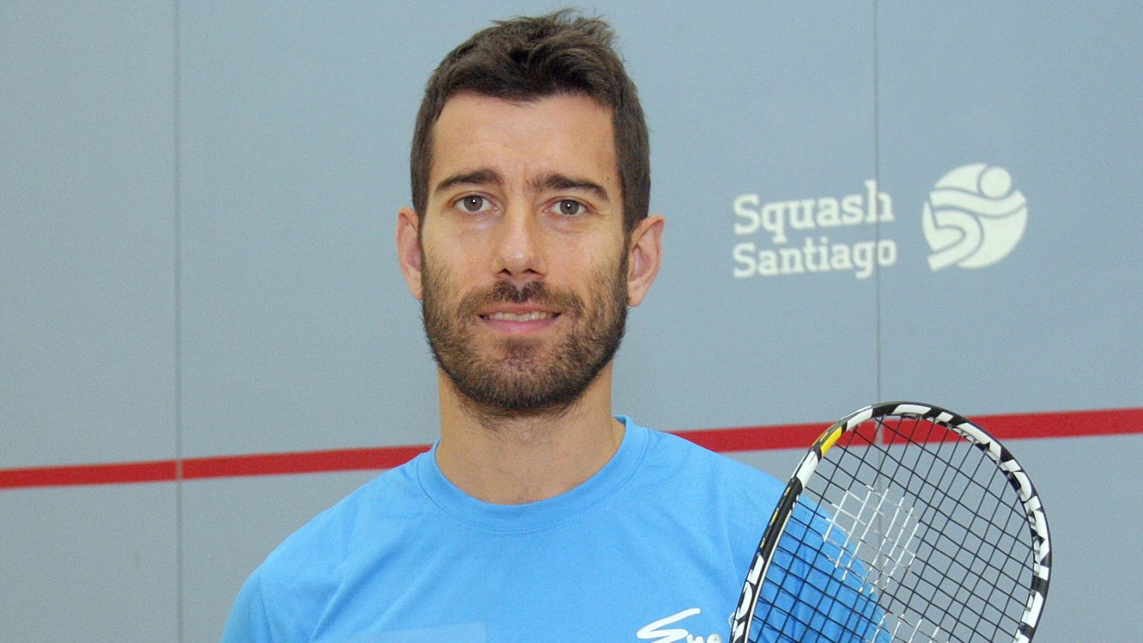 El jugador de squash español Borja Golán, en imagen de archivo.