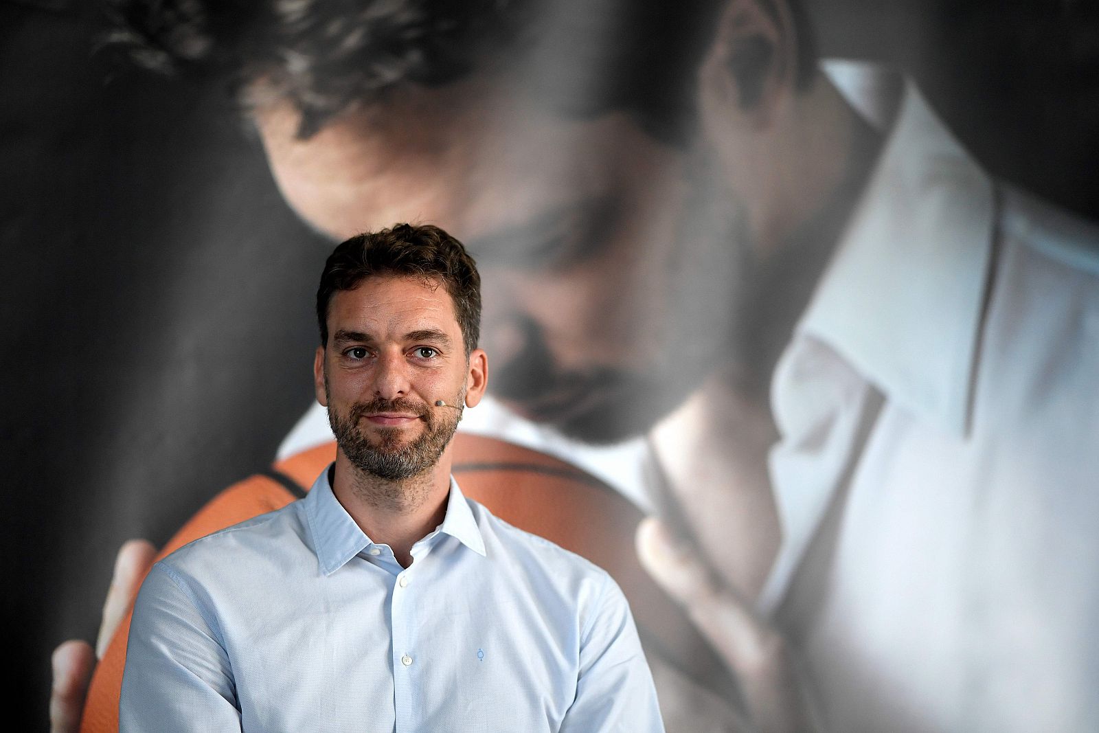 Pau Gasol, durante la presentación de su libro.