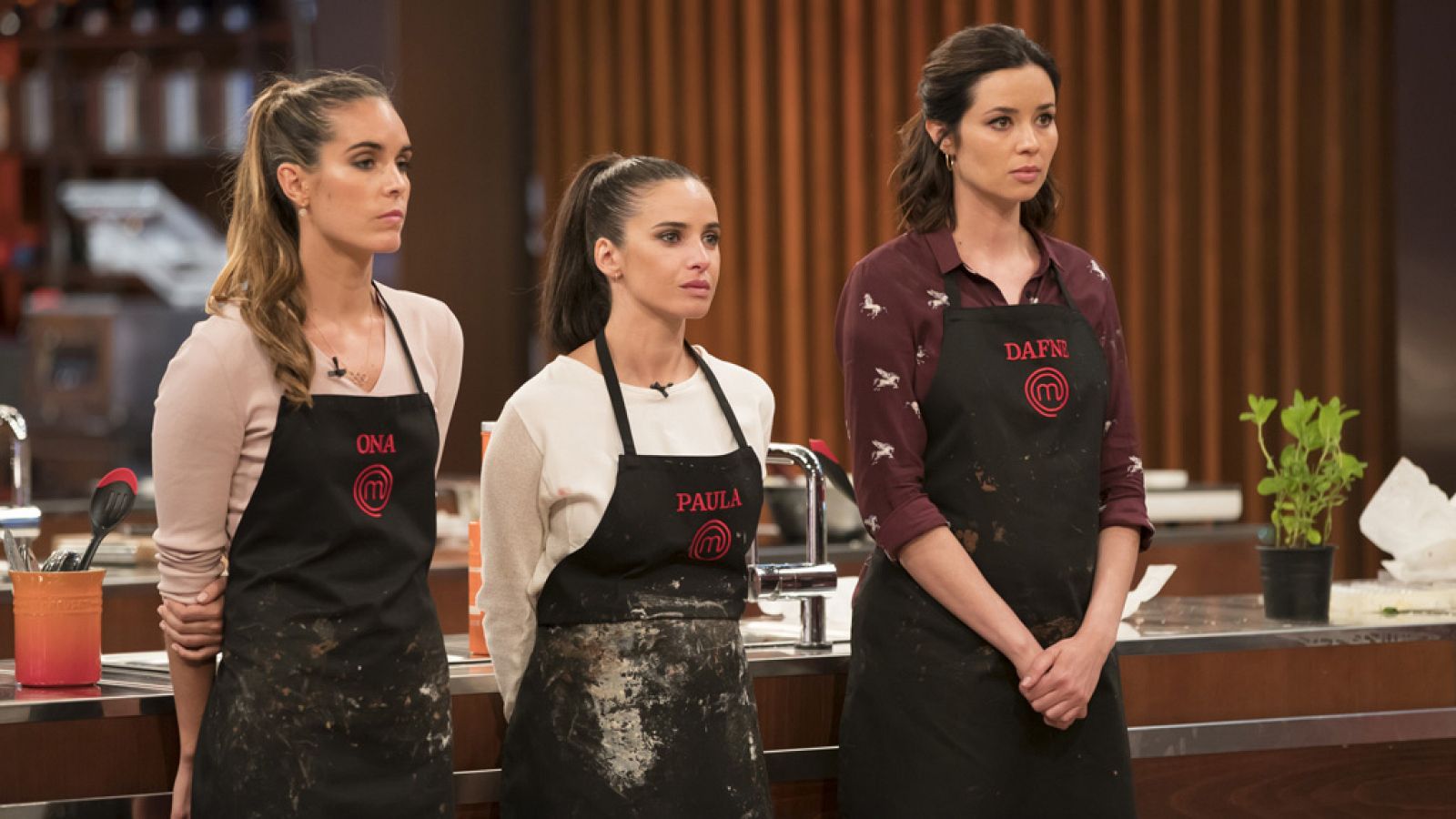 Ona Carbonell, Paula Prendes y Dafne Fernández, concursantes de 'MasterChef Celebrity 3'