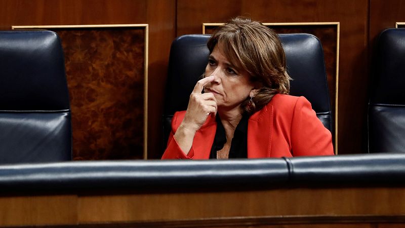 Dolores Delgado, en el Congreso de los Diputados