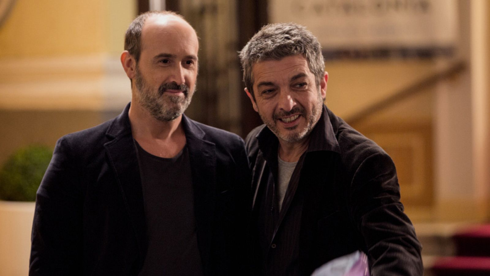 Ricardo Darín y Javier Cámara en una escena de 'Truman'