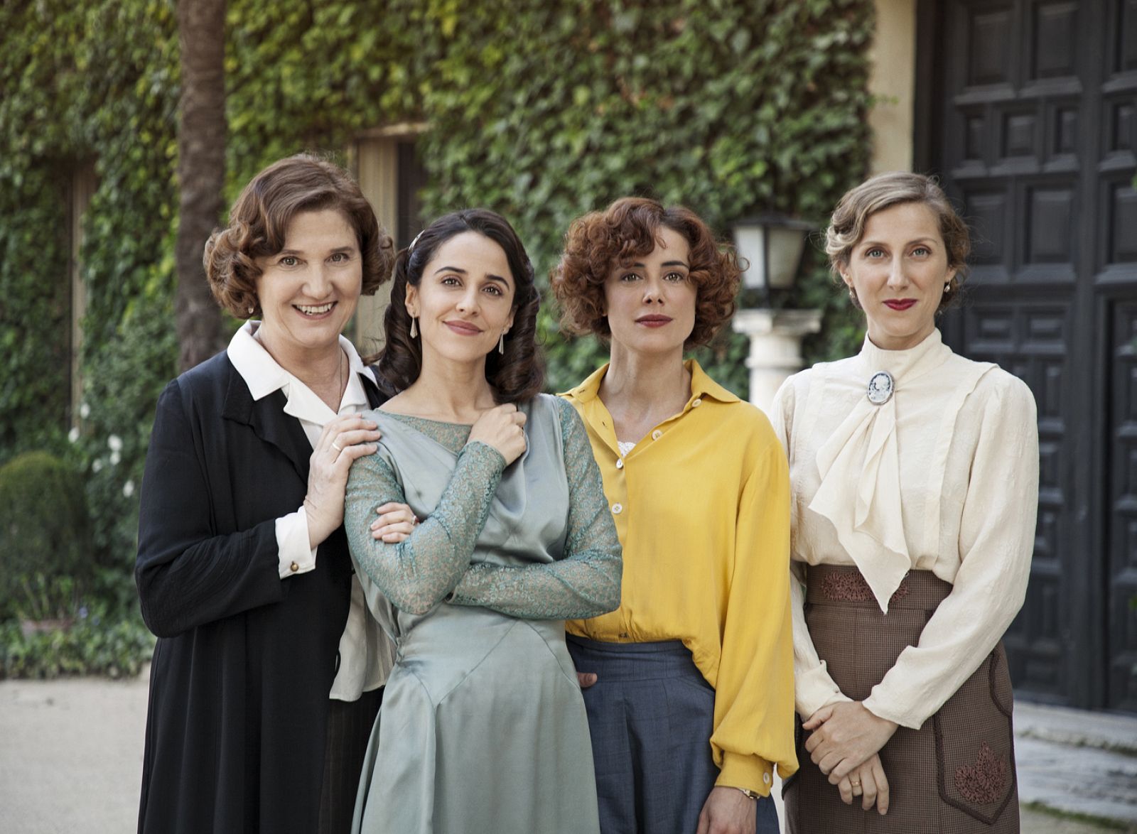 Macarena García, Patricia Lopez Arnaiz, Ana Wagener y Cecilia Freire, protagonistas de la serie