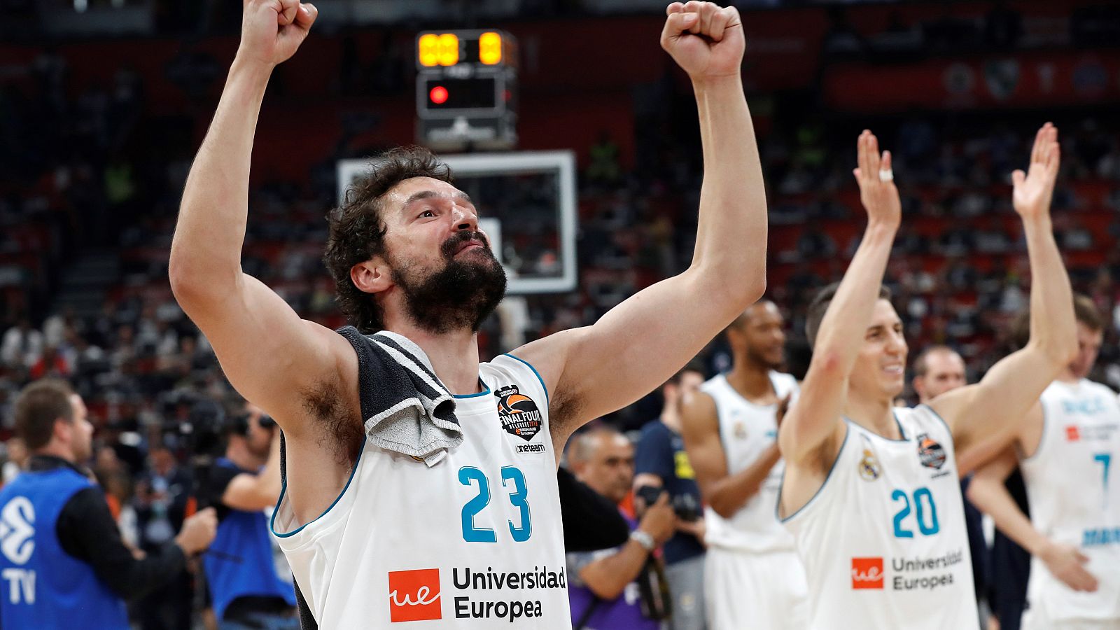 El base del Real Madrid, Sergio Llull.