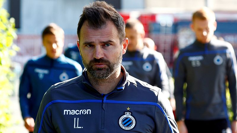 El técnico croata del Brujas, Ivan Leko.