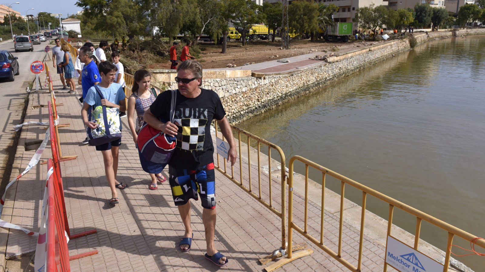 Turistas en Mallorca