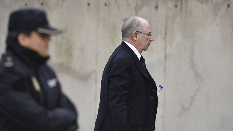 Imagen de archivo de Rato llegando a la Audiencia Nacional