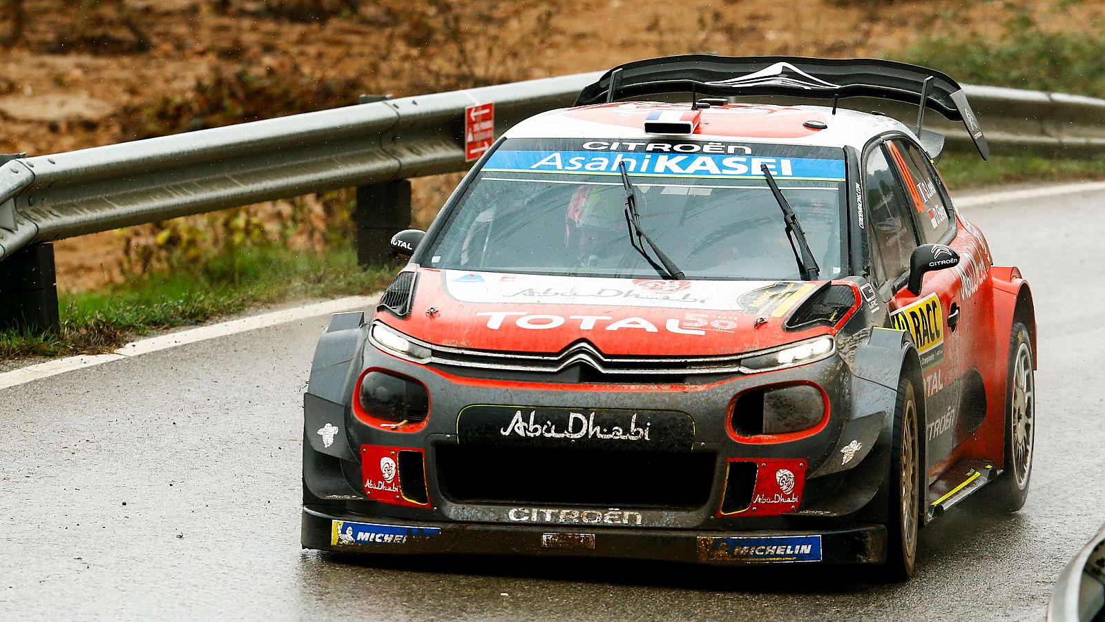 El francés Sebastien Loeb, en el Rally de Cataluña.