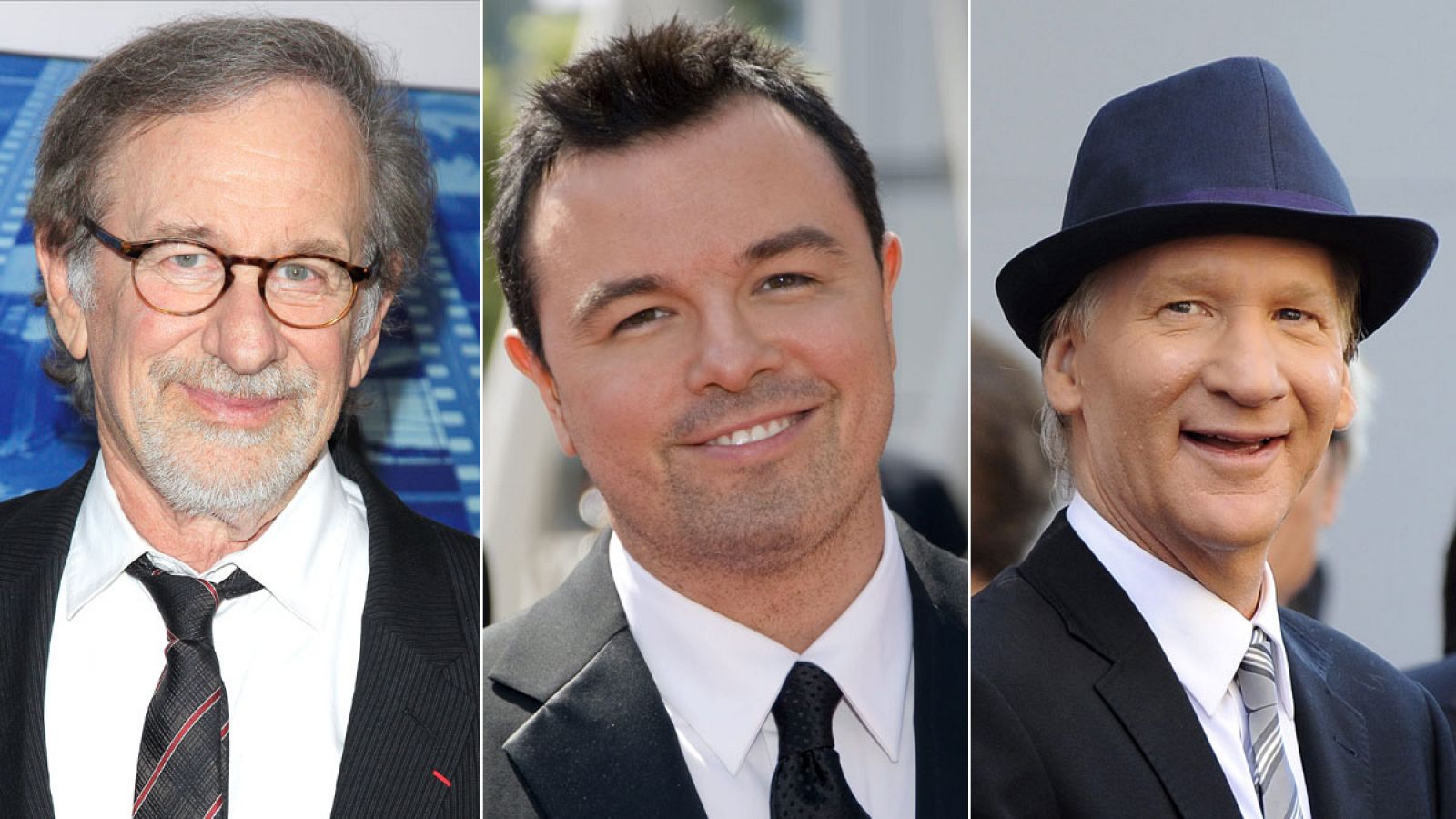 Steven Spielberg, el humorista Seth MacFarlane y el presentador Bill Maher han donado millones de dólares al partido demócrata