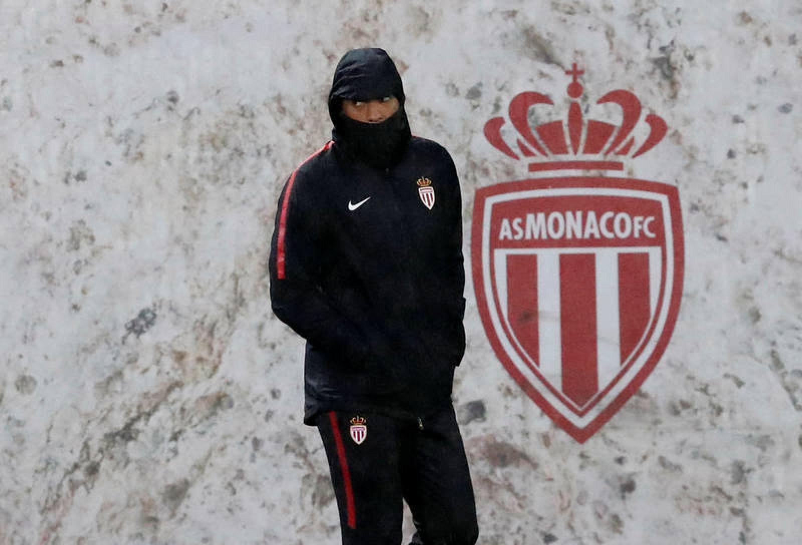 Imagen del entrenamiento del Mónaco.