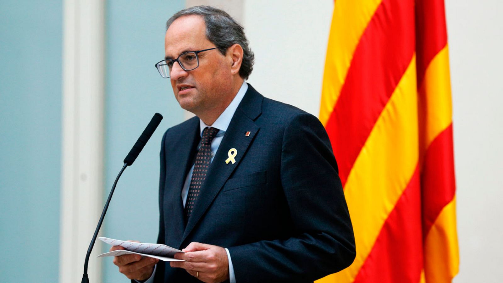 Quim Torra comparecerá por sorpresa este miércoles en el Parlament