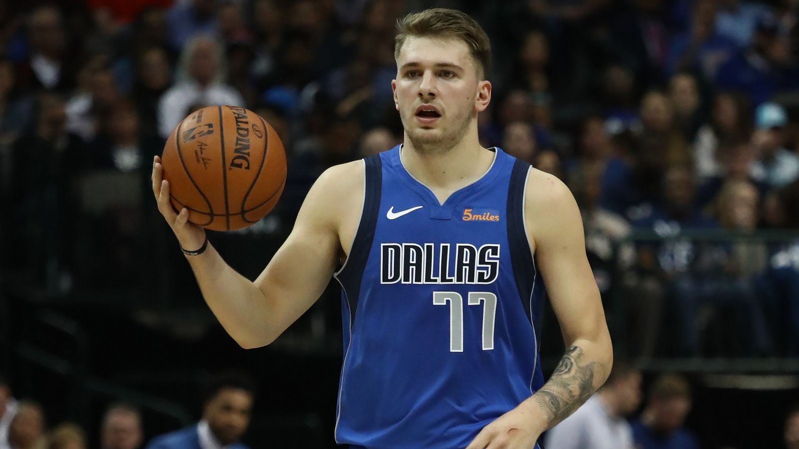 Luka Doncic, base esloveno de los Dallas Mavericks.