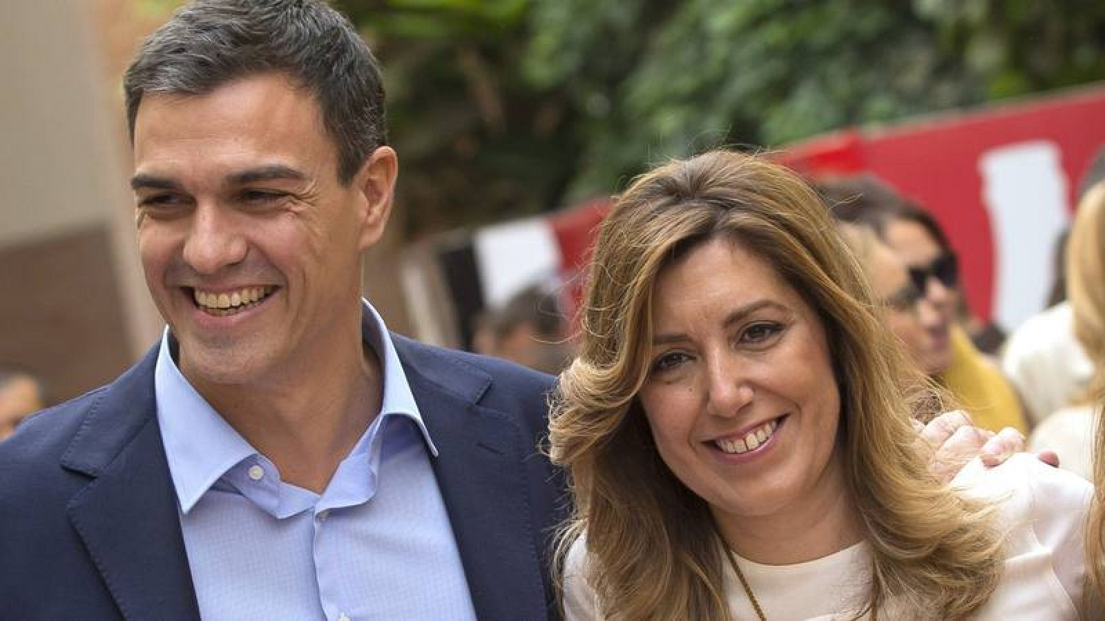 Pedro Sánchez y Susana Díaz
