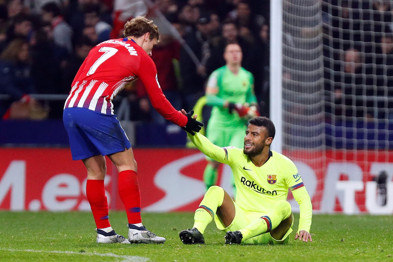 Rafinha, contra el Atlético