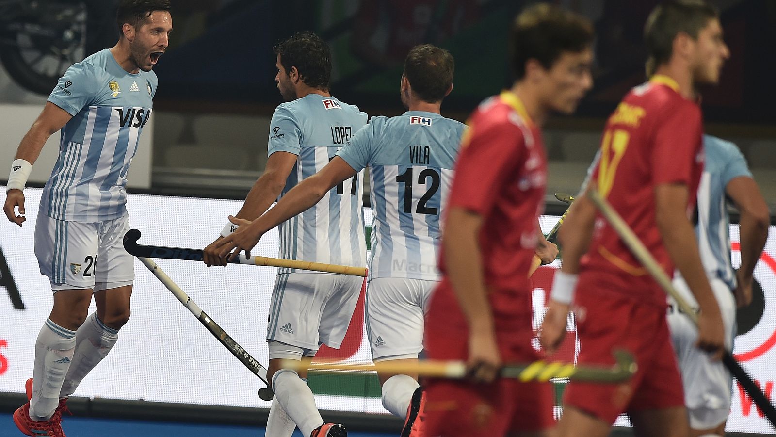 España debuta con derrota ante Argentina en el Mundial de hockey sobre hierba
