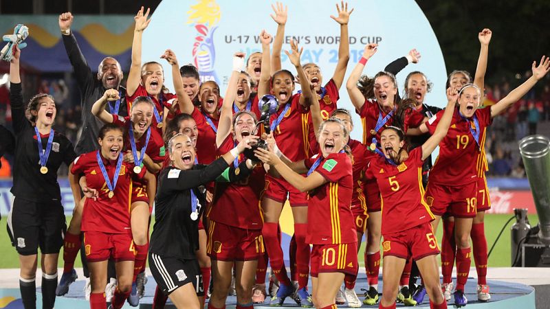 España vence a México y conquista su primer Mundial femenino sub-17