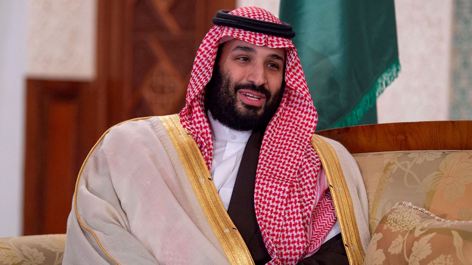 El príncipe heredero saudí, Mohammed bin Salman, durante la cumbre del G20.