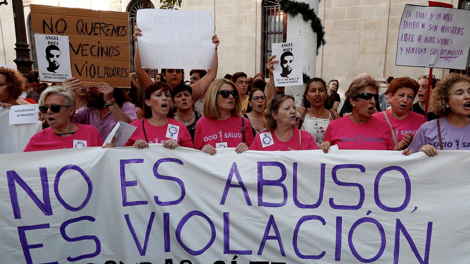 Manifestación La Manada