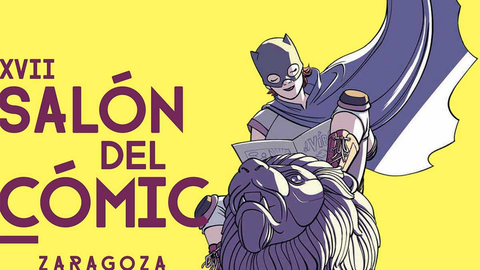 Fragmento del cartel del Salón del Cómic de Zaragoza