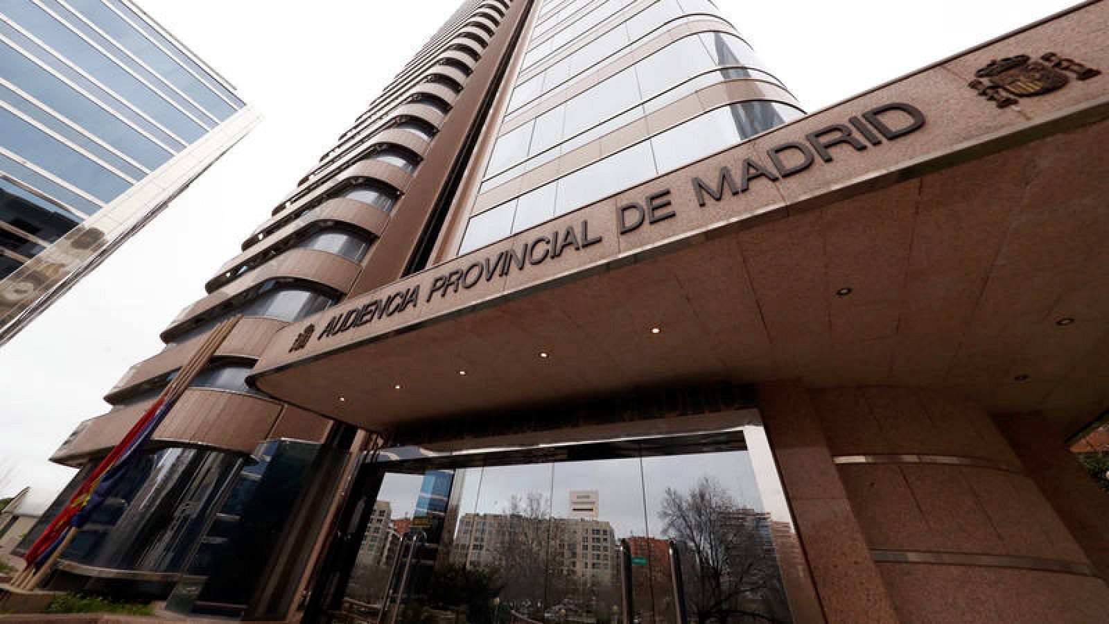 Imagen de archivo de la fachada de la Audiencia Provincial de Madrid 