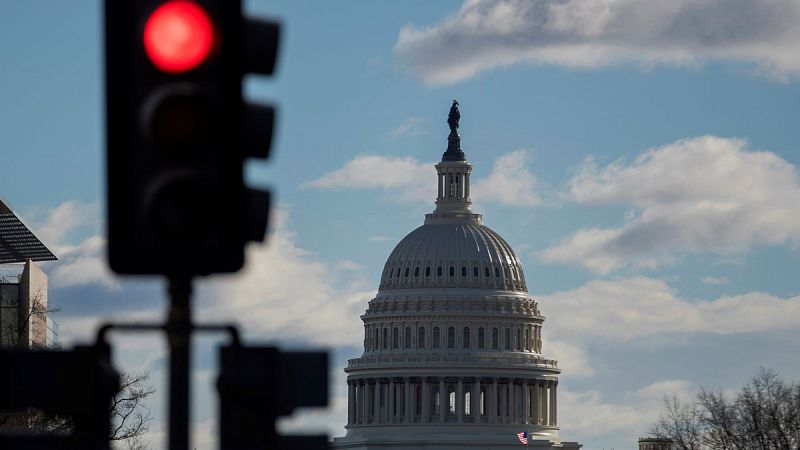 Imagen del Capitolio de Estados Unidos en Washington D. C.