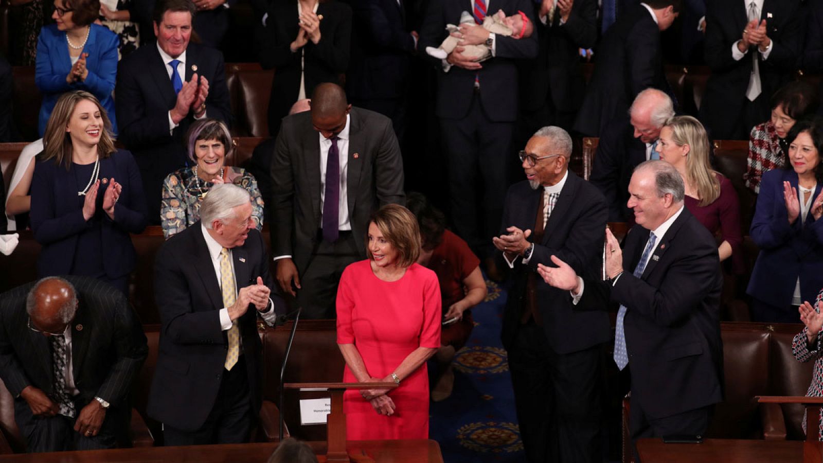 Nancy Pelosi ha sido elegida presidenta de la Cámara de Representantes