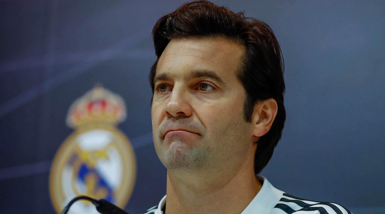 Santiago Solari, entrenador del Real Madrid.