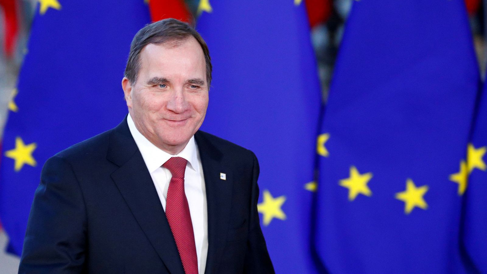 El primer ministro en funciones sueco y líder del Partido Socialdemócrata, Stefan Löfven.