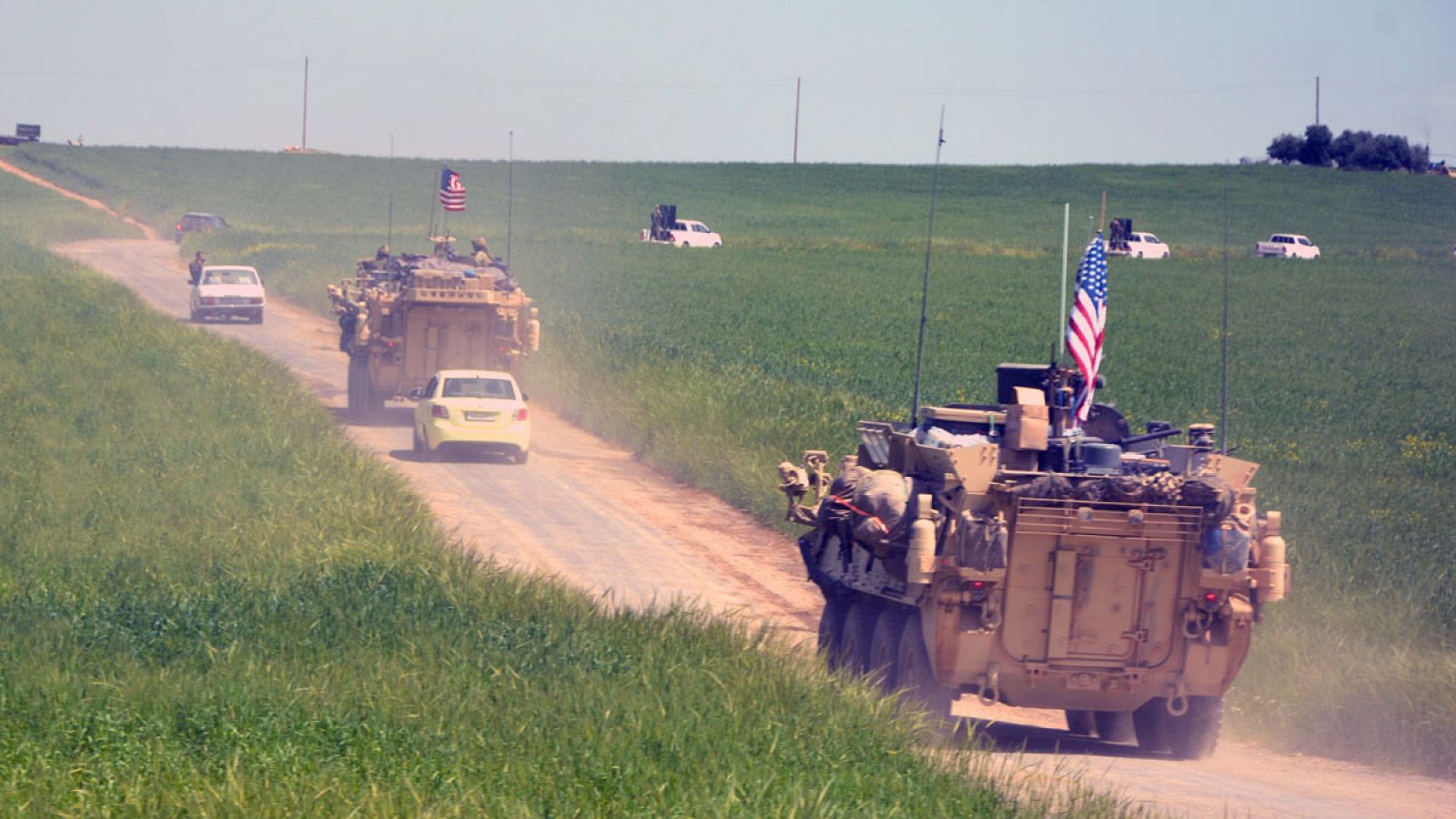 EEUU inicia la retirada de sus tropas en Siria