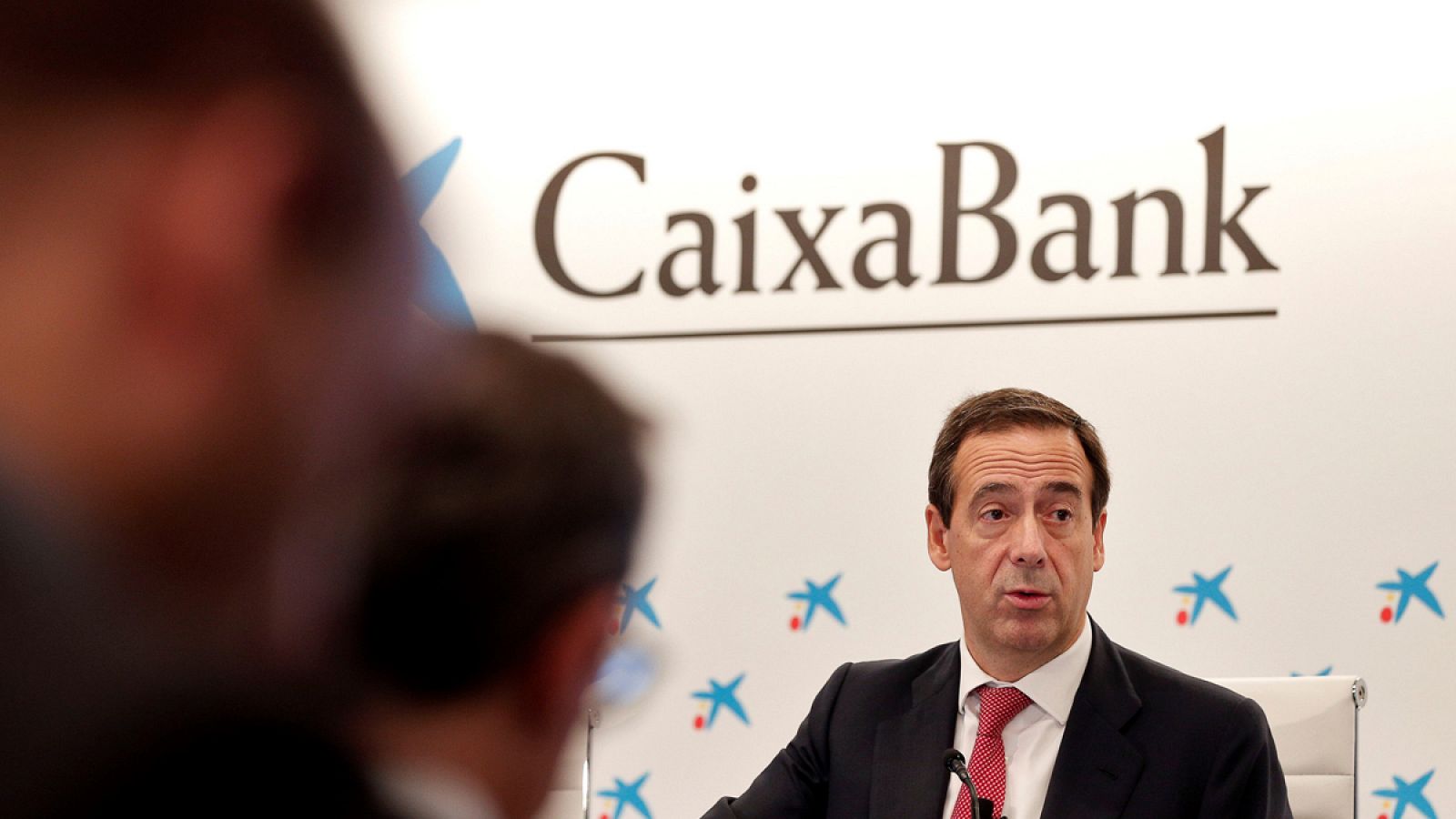 El consejero delegado de CaixaBank, Gonzalo Gortázar