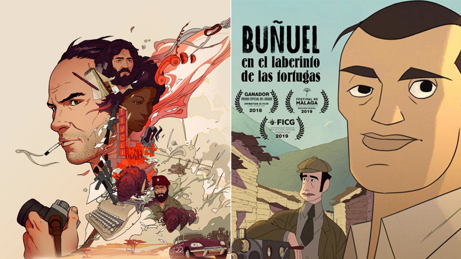 'Un día más con vida' y 'Buñuel en el laberinto de las tortugas'
