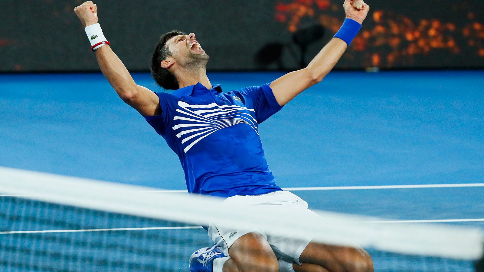 Novak Djokovic, campeón del Open de Australia 2019.