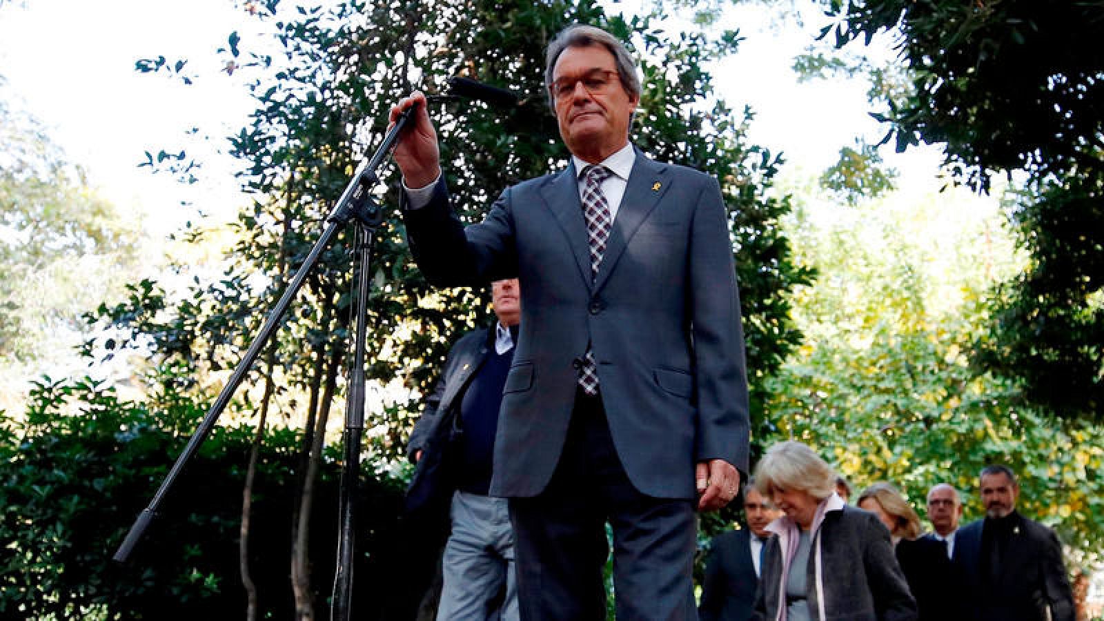 El expresidente de la Generalitat Artur Mas