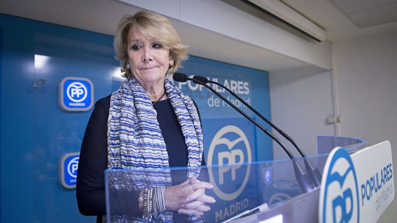Fotografía de archivo en la que aparece la expresidenta del PP de Madrid, Esperanza Aguirre.