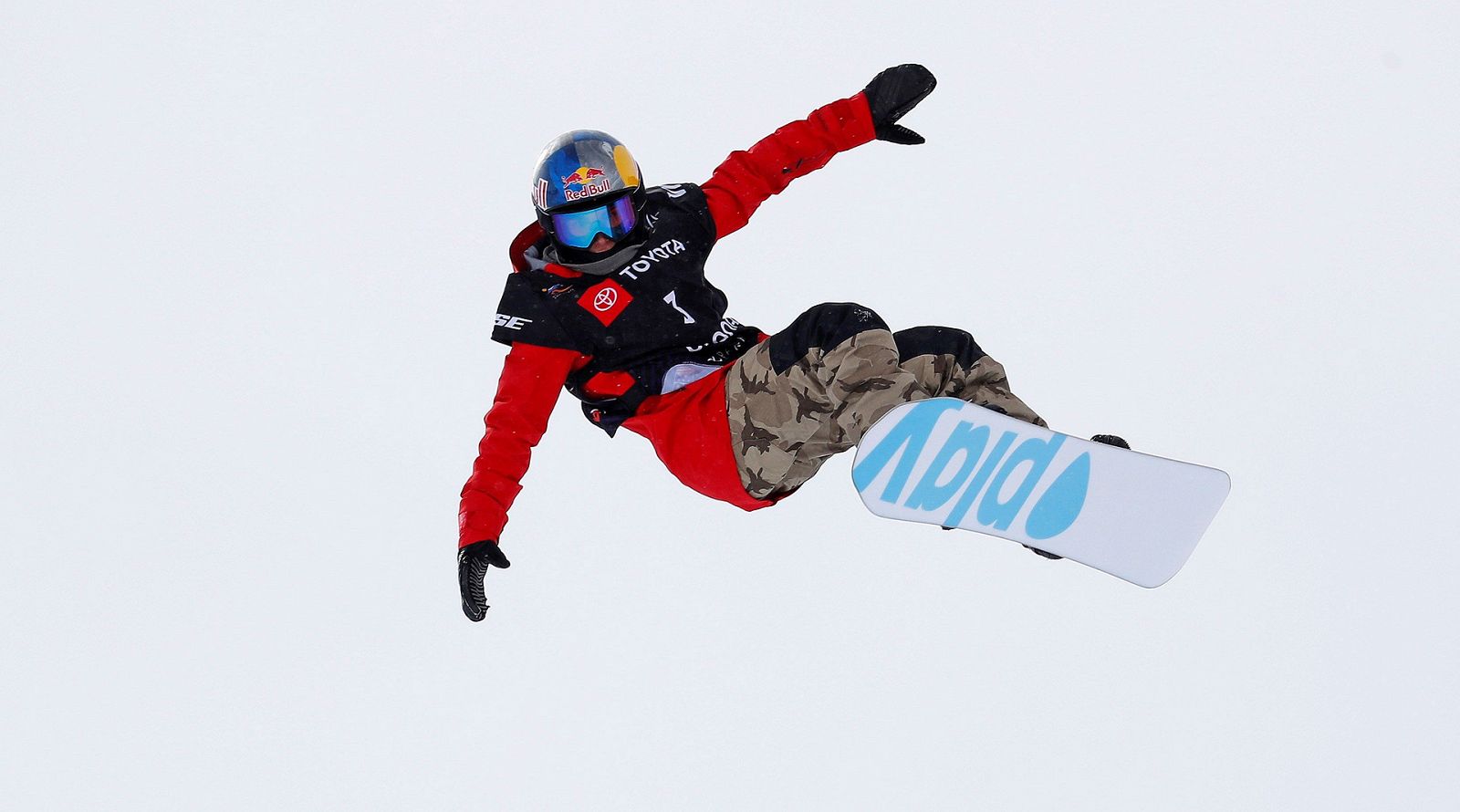 Queralt Castellet compite en los Campeonatos Mundiales de snowboard y estilo libre en Park City Mountain, en Park City (EE.UU.).