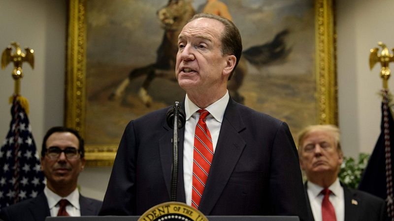 Trump desafía al Banco Mundial con la nominación de un gran crítico