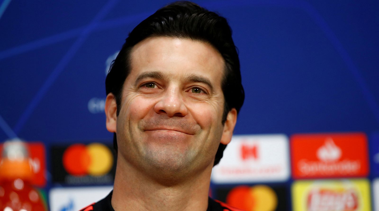 Santiago Solari, en la rueda de prensa previa al partido de ida de octavos de final de Champions contra el Ajax.