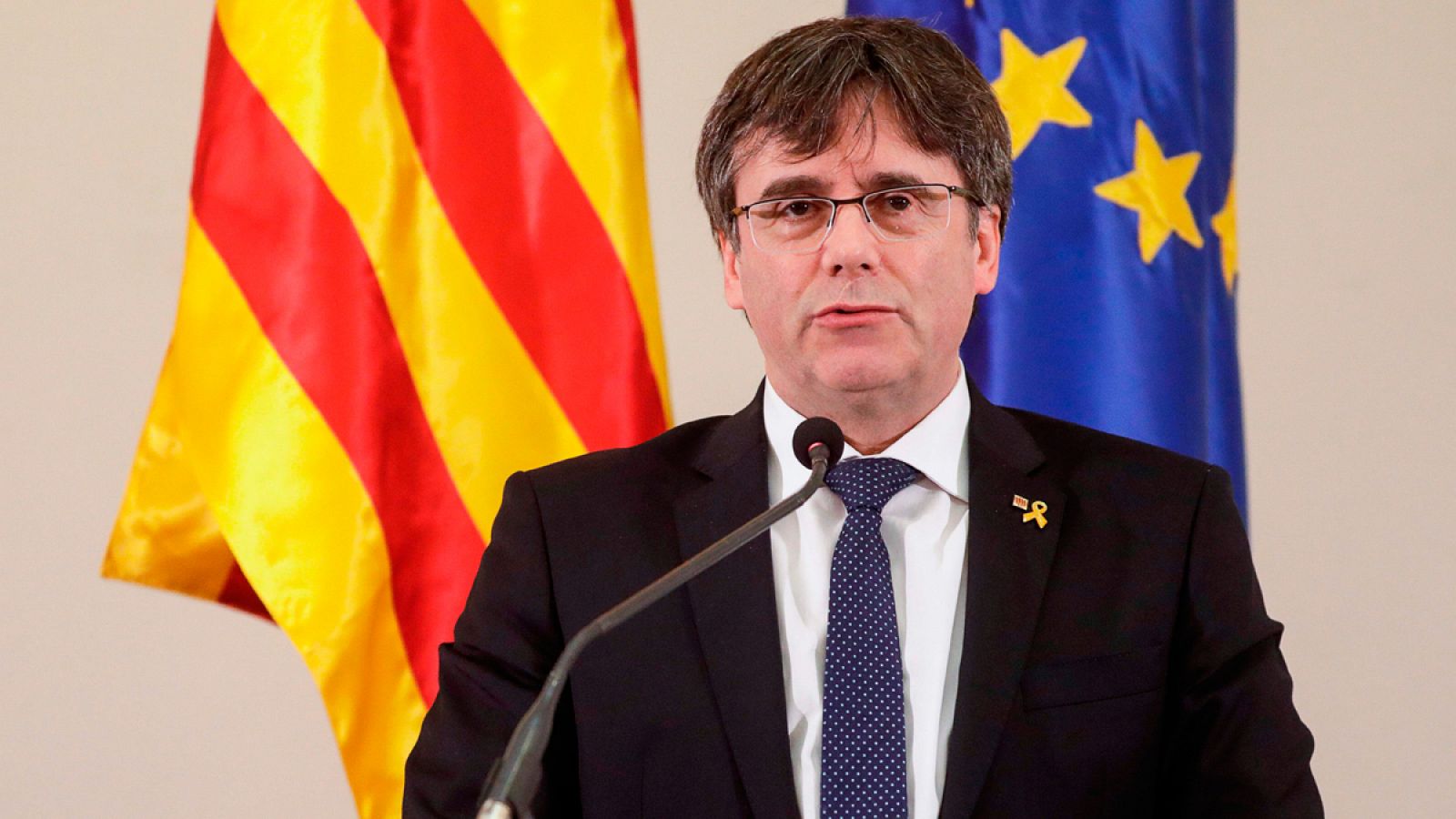 Carles Puigdemont en Bruselas