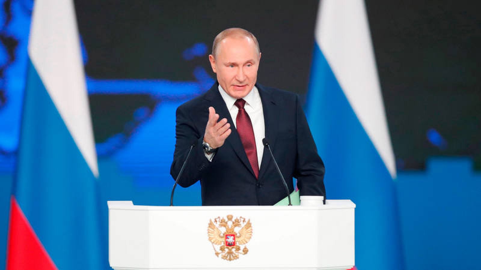 Putin intenta reflotar su popularidad amenazando a EE.UU. | RTVE