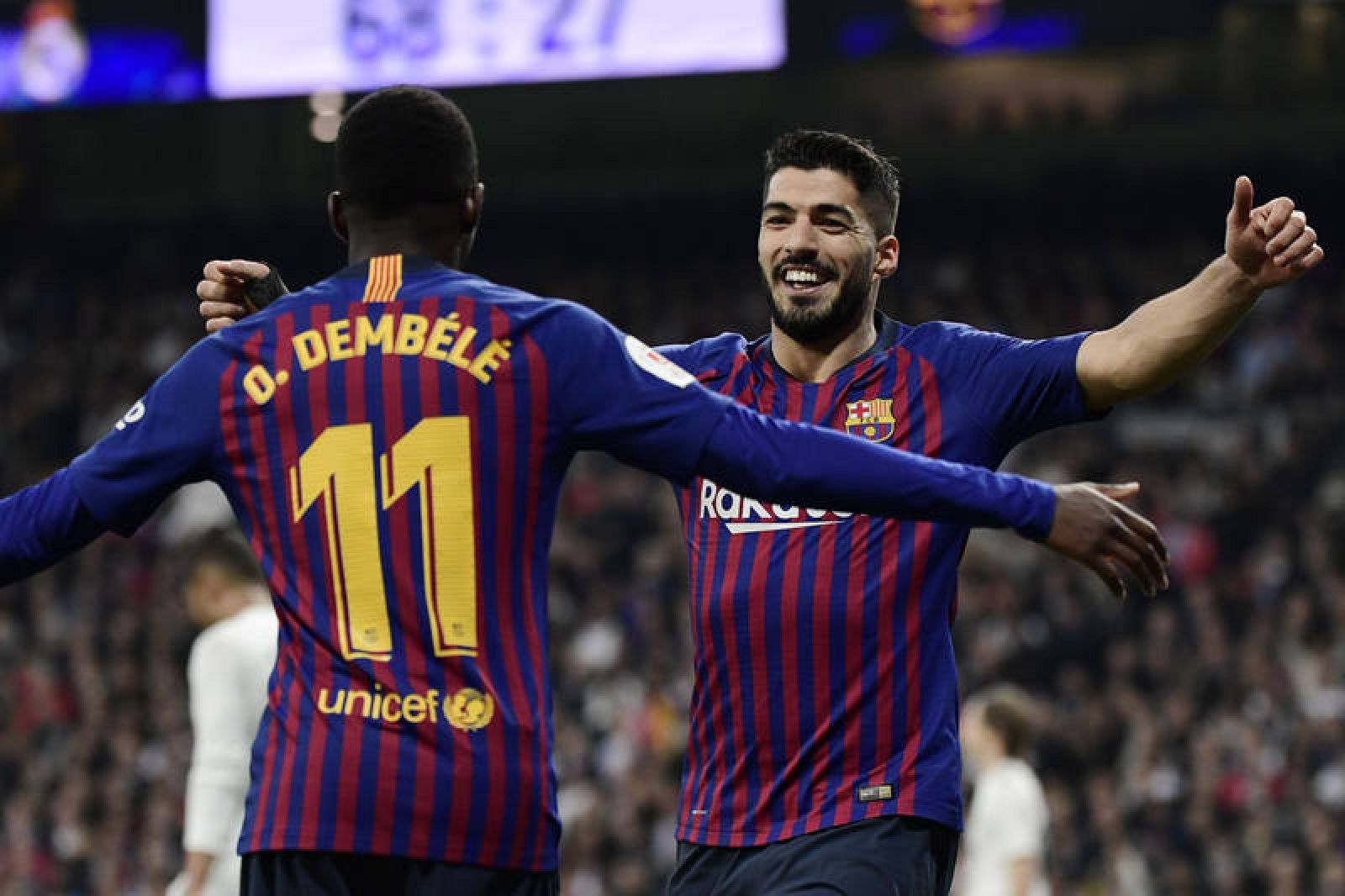 Suárez y Dembélé