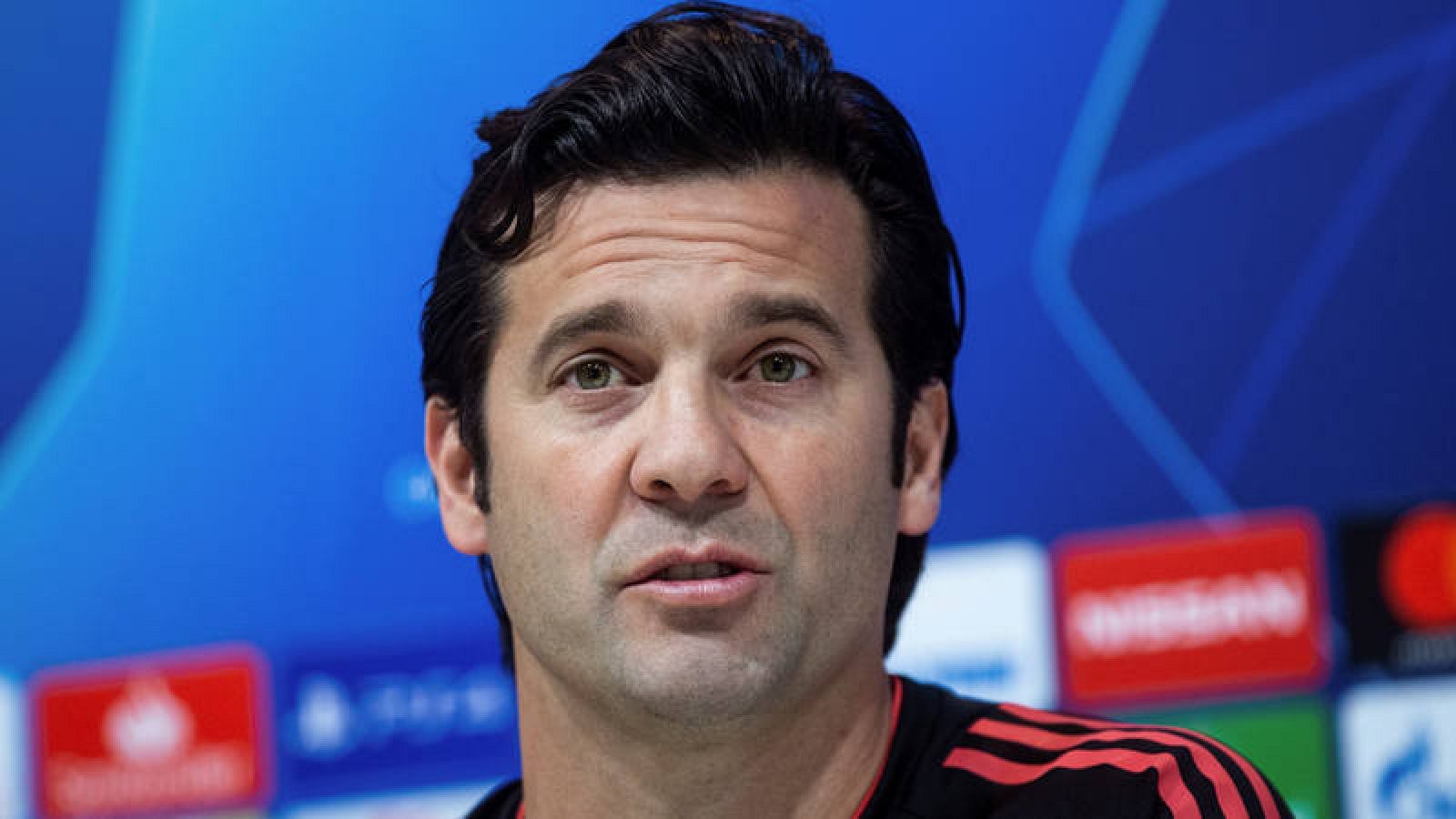 Rueda de prensa tras el entrenamiento del Real madrid