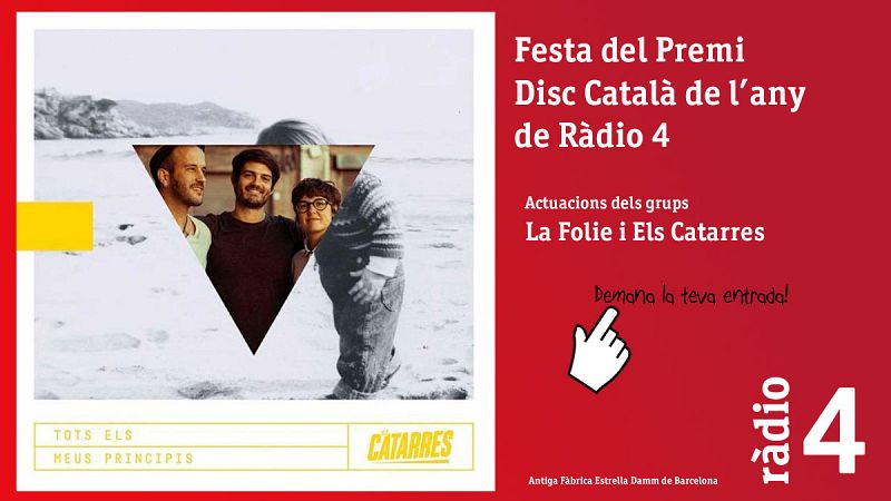 Festa del Premi Disc Català de l'any de Ràdio 4