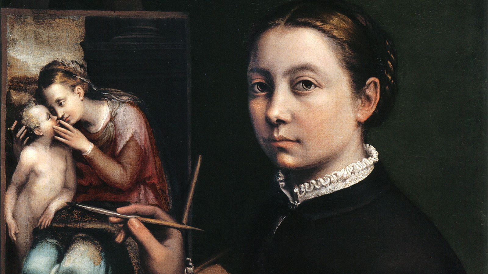 Autorretrato de Sofonisba Anguissola propiedad del museo Lancut de Polonia