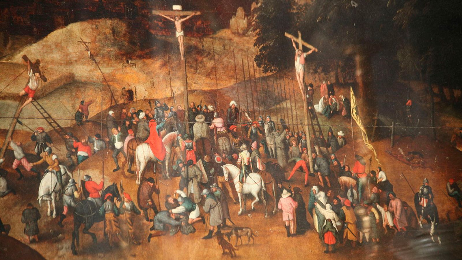 La 'Crucifixión' del pintor Brueghel el Joven