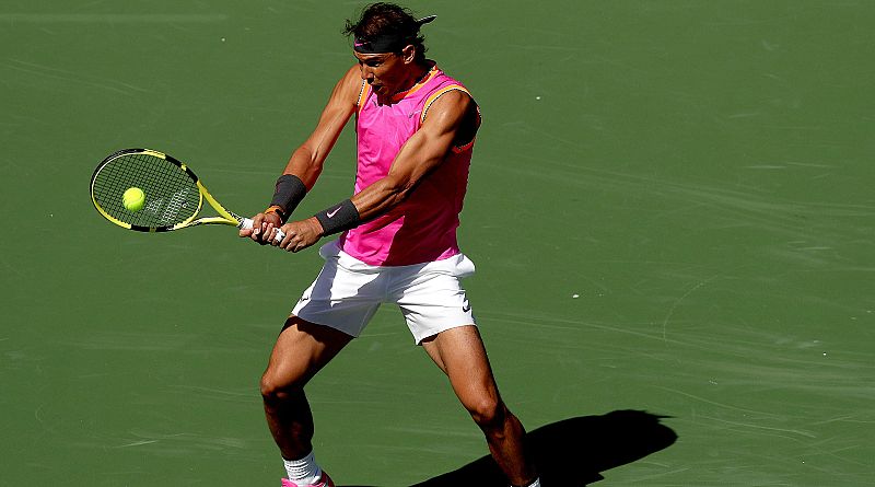 Rafa Nadal, en Indian Wells.