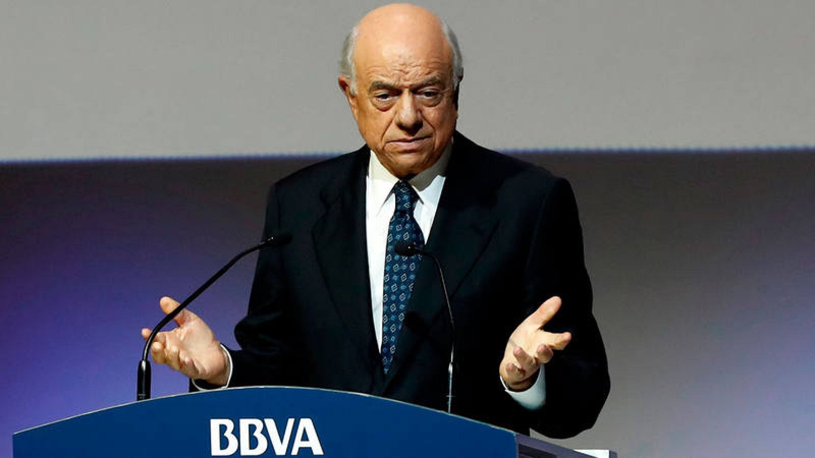  Francisco González, expresidente del BBVA, en una imagen de archivo