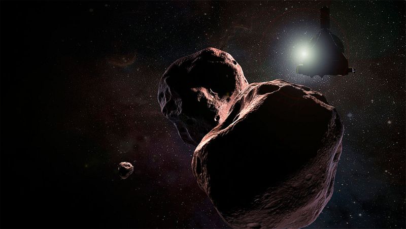 Ultima Thule consiste en un lóbulo grande y plano conectado a un lóbulo más pequeño y redondo.